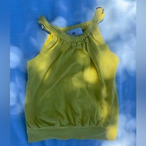 Yellow Girls Dressy Tank